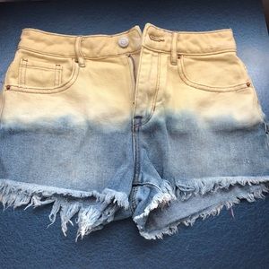 pacsun jeanshorts fade